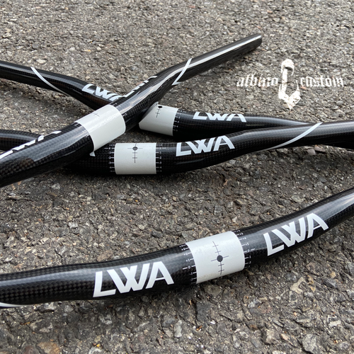 LVWA 카본 라이저바 Carbon fiber riser bar (카본 롱라이저바, MTB 라이저바, 픽시 라이저바)